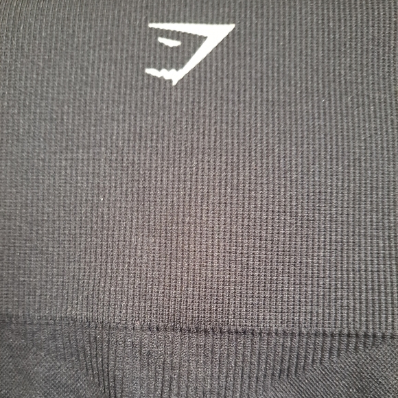 Gymshark Seamless Black Leggings With Side Cutouts - Picture 6 of 7